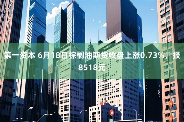 第一资本 6月18日棕榈油期货收盘上涨0.73%，报8518元